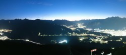 Archiv Foto Webcam Patscherkofel - Blick auf Innsbruck 19:00