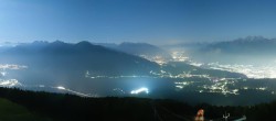 Archiv Foto Webcam Patscherkofel - Blick auf Innsbruck 23:00
