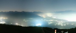 Archiv Foto Webcam Patscherkofel - Blick auf Innsbruck 01:00
