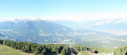 Archiv Foto Webcam Patscherkofel - Blick auf Innsbruck 09:00