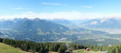 Archiv Foto Webcam Patscherkofel - Blick auf Innsbruck 11:00