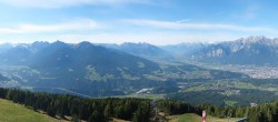 Archiv Foto Webcam Patscherkofel - Blick auf Innsbruck 13:00