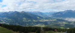 Archiv Foto Webcam Patscherkofel - Blick auf Innsbruck 11:00