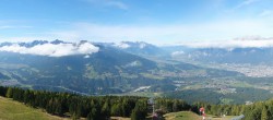 Archiv Foto Webcam Patscherkofel - Blick auf Innsbruck 11:00