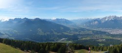 Archiv Foto Webcam Patscherkofel - Blick auf Innsbruck 13:00