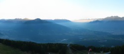 Archiv Foto Webcam Patscherkofel - Blick auf Innsbruck 18:00