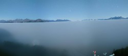 Archiv Foto Webcam Patscherkofel - Blick auf Innsbruck 01:00