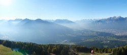 Archiv Foto Webcam Patscherkofel - Blick auf Innsbruck 15:00