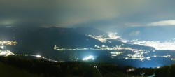 Archiv Foto Webcam Patscherkofel - Blick auf Innsbruck 01:00
