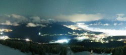 Archiv Foto Webcam Patscherkofel - Blick auf Innsbruck 23:00