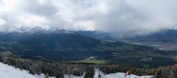 Archiv Foto Webcam Patscherkofel - Blick auf Innsbruck 13:00