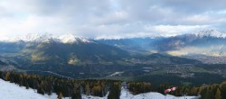 Archiv Foto Webcam Patscherkofel - Blick auf Innsbruck 07:00