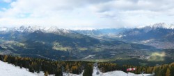 Archiv Foto Webcam Patscherkofel - Blick auf Innsbruck 09:00