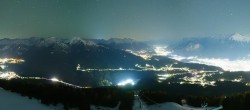 Archiv Foto Webcam Patscherkofel - Blick auf Innsbruck 23:00
