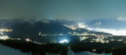 Archiv Foto Webcam Patscherkofel - Blick auf Innsbruck 01:00