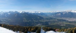 Archiv Foto Webcam Patscherkofel - Blick auf Innsbruck 11:00