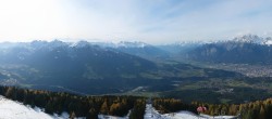 Archiv Foto Webcam Patscherkofel - Blick auf Innsbruck 13:00