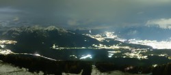 Archiv Foto Webcam Patscherkofel - Blick auf Innsbruck 19:00