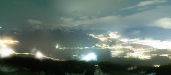 Archiv Foto Webcam Patscherkofel - Blick auf Innsbruck 23:00