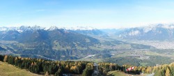 Archiv Foto Webcam Patscherkofel - Blick auf Innsbruck 10:00