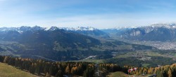Archiv Foto Webcam Patscherkofel - Blick auf Innsbruck 11:00