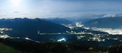 Archiv Foto Webcam Patscherkofel - Blick auf Innsbruck 23:00