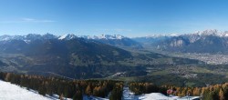 Archiv Foto Webcam Patscherkofel - Blick auf Innsbruck 11:00