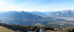 Archiv Foto Webcam Patscherkofel - Blick auf Innsbruck 12:00
