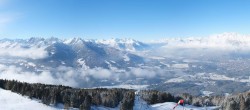 Archiv Foto Webcam Patscherkofel - Blick auf Innsbruck 11:00