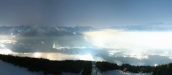 Archiv Foto Webcam Patscherkofel - Blick auf Innsbruck 18:00