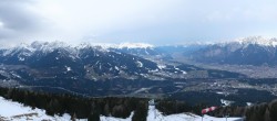 Archiv Foto Webcam Patscherkofel - Blick auf Innsbruck 08:00