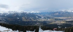 Archiv Foto Webcam Patscherkofel - Blick auf Innsbruck 10:00