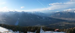 Archiv Foto Webcam Patscherkofel - Blick auf Innsbruck 14:00