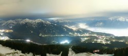 Archiv Foto Webcam Patscherkofel - Blick auf Innsbruck 23:00