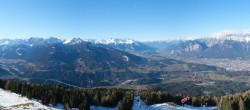 Archiv Foto Webcam Patscherkofel - Blick auf Innsbruck 11:00