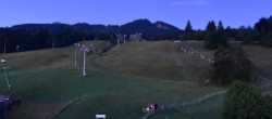 Archived image Webcam Nesselwang - Alpspitzbahn Base Station 22:00