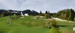 Archived image Webcam Nesselwang - Alpspitzbahn Base Station 07:00