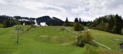 Archived image Webcam Nesselwang - Alpspitzbahn Base Station 11:00