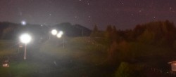 Archived image Webcam Nesselwang - Alpspitzbahn Base Station 21:00