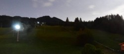 Archived image Webcam Nesselwang - Alpspitzbahn Base Station 23:00