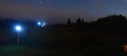 Archived image Webcam Nesselwang - Alpspitzbahn Base Station 23:00