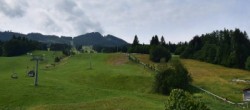 Archived image Webcam Nesselwang - Alpspitzbahn Base Station 09:00