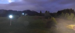 Archived image Webcam Nesselwang - Alpspitzbahn Base Station 23:00