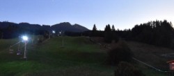 Archiv Foto Webcam Nesselwang - Talstation Alpspitzbahn 03:00