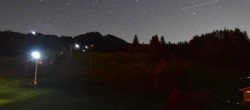 Archived image Webcam Nesselwang - Alpspitzbahn Base Station 23:00
