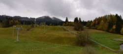 Archived image Webcam Nesselwang - Alpspitzbahn Base Station 09:00