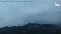 Archiv Foto Webcam Schwangau: Tegelberg-Blick 19:00