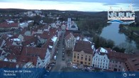 Archiv Foto Webcam Neuburg an der Donau - Hofkirche 00:00