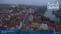 Archiv Foto Webcam Neuburg an der Donau - Hofkirche 07:00