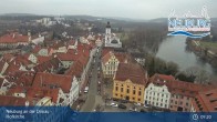 Archiv Foto Webcam Neuburg an der Donau - Hofkirche 08:00